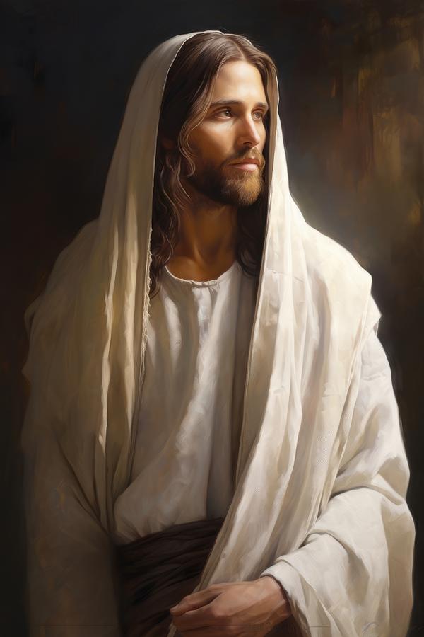 Jesus Painting by Land of Dreams