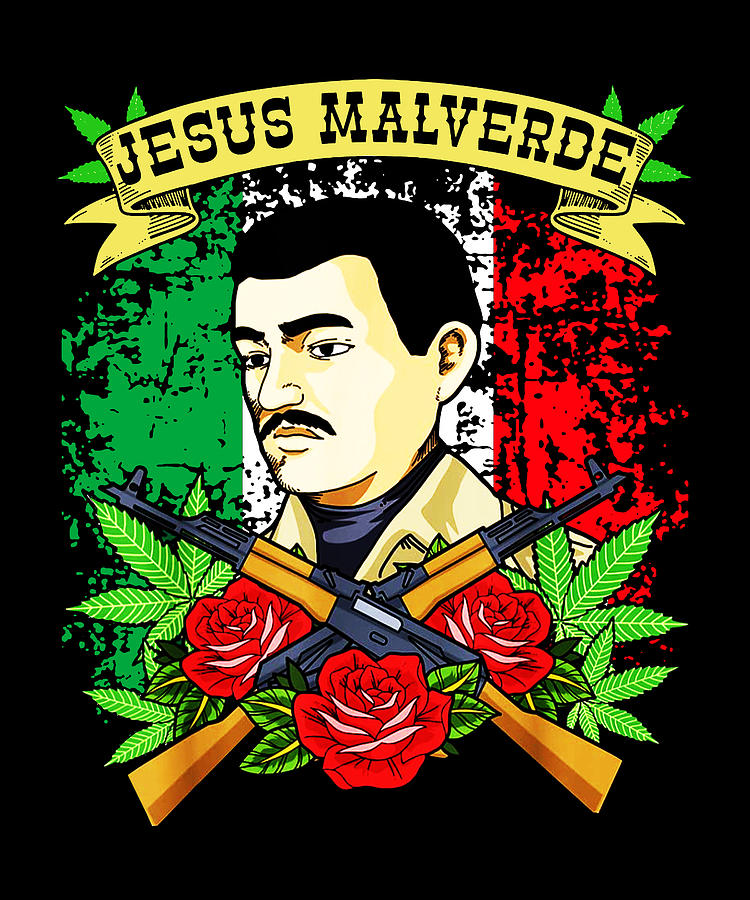 Jesus Malverde Digital Art by Agus Wahono