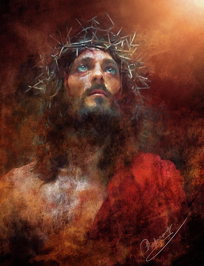 Jesus of Nazareth Digital Art by Claudia McKinney