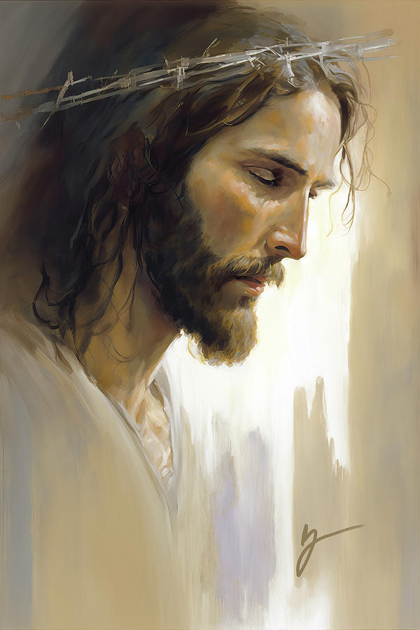 Jesus of Nazareth Painting by Greg Collins