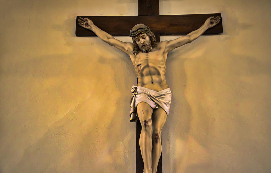 Jesus on the Cross Photograph by ImageFirstDesigns