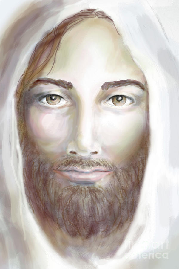 Jesus our Savior Mixed Media by Steffani GreenLeaf - Fine Art America