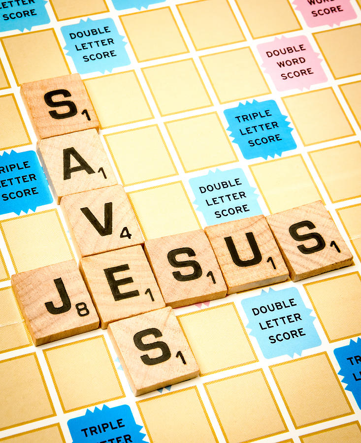 Jesus Saves Photograph by Juanmonino