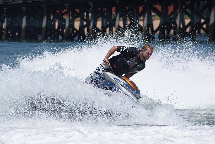 Jet Ski Mania Painting by Julie Kelly Pixels