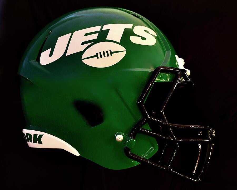 Jets Helmet Photograph by Frozen in Time Fine Art Photography