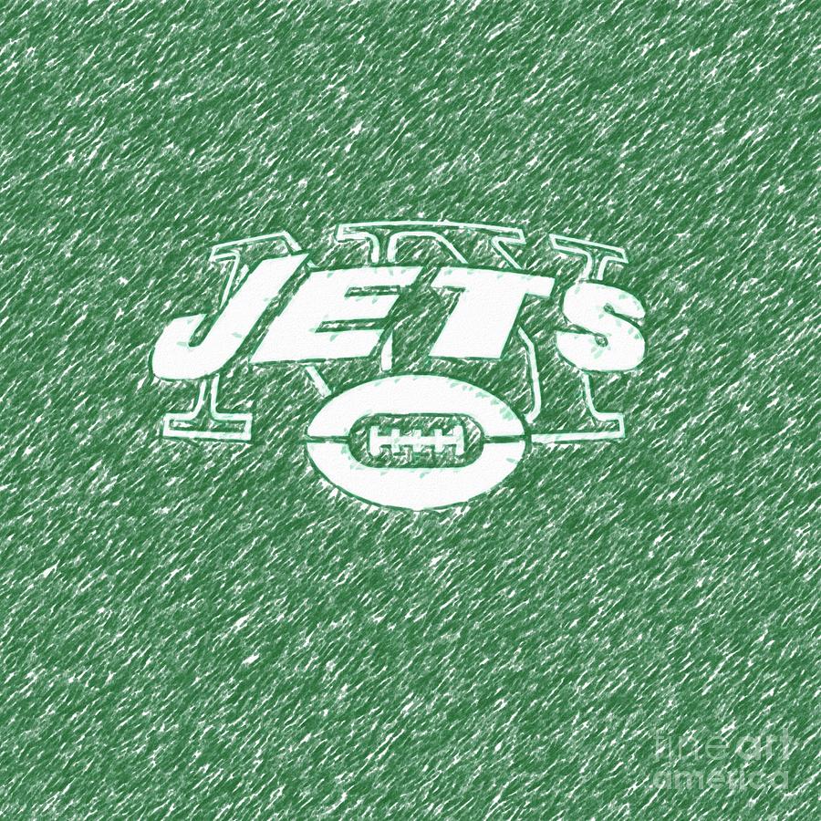 Jets Sketch Drawing by Darrell Foster