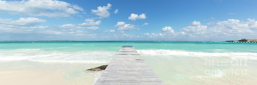 Jetty panoramic, Mexico Photograph by Matteo Colombo