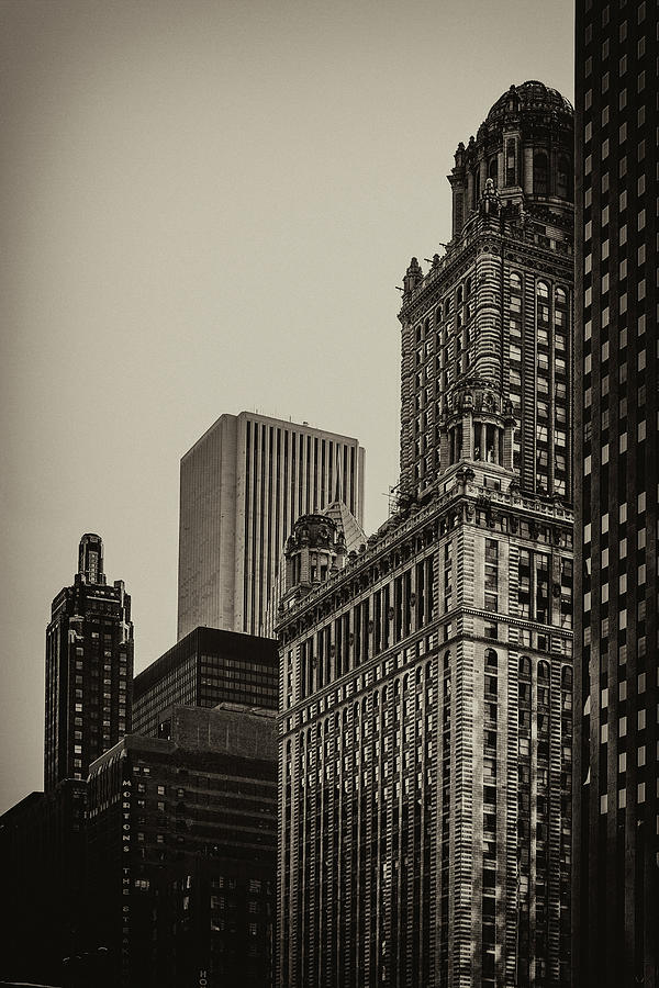 Chicago Photograph - Jewelers Building by Andrew Paranavitana