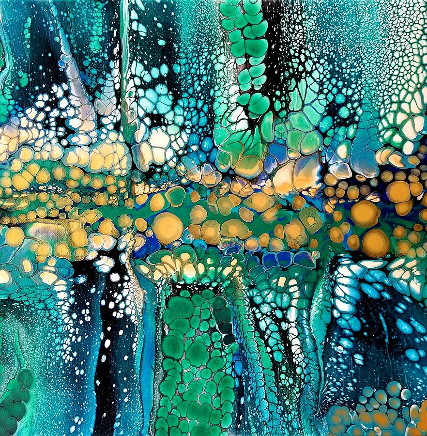 Jewels Of The Sea  Painting by Sue Goldberg