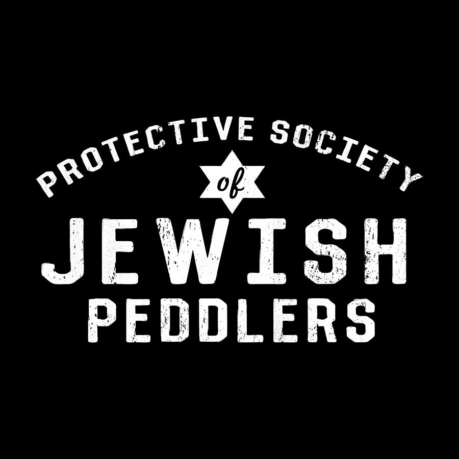 Jewish Digital Art - Jewish Peddlers Protective Society 2- Art by Linda Woods by Linda Woods