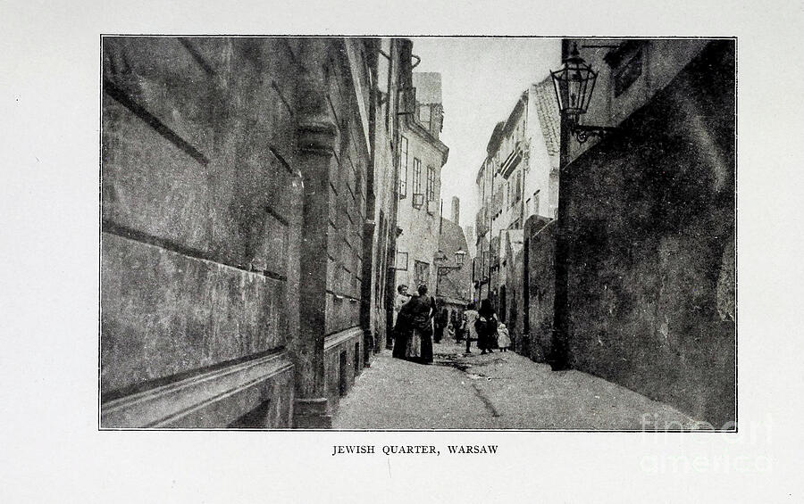 Jewish Quarter, Warsaw aa4 Photograph by Historic Illustrations