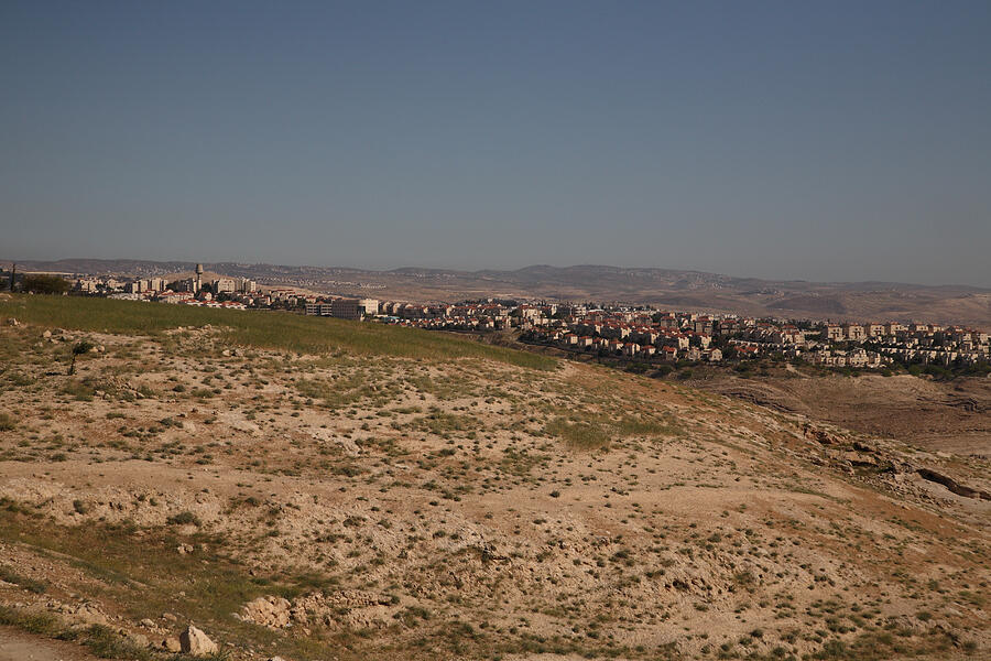 Jewish Settlement In West Bank Photograph by Dan Porges