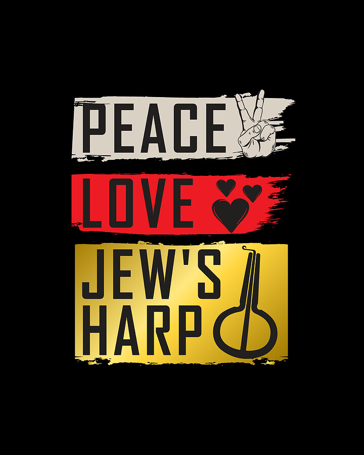 Jew's Harp Music Instrument Juice Harp Digital Art by TenShirt Fine