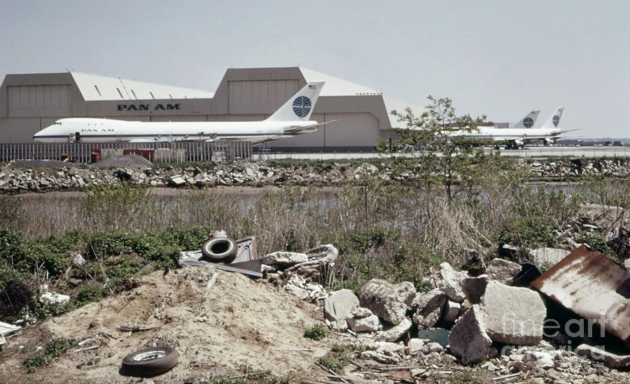 J F K Airport, 1973 Photograph by Arthur Tess