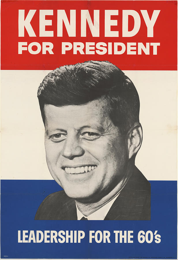 JFK Campaign Poster Photograph by James DeFazio