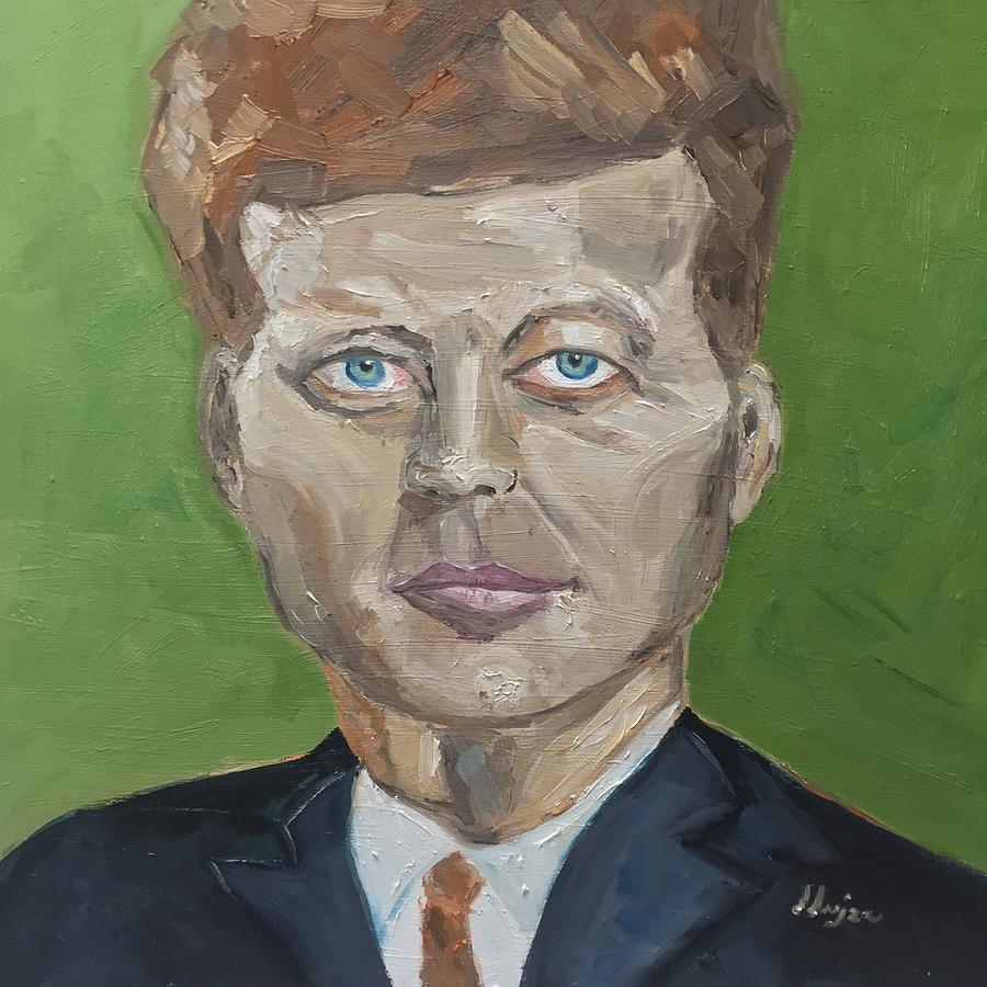 JFK Painting by Donna Drejza