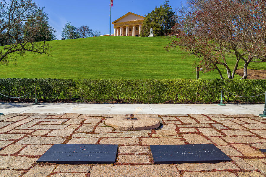 JFK Gravesite Arlington National Cemetery Photograph by Scott McGuire