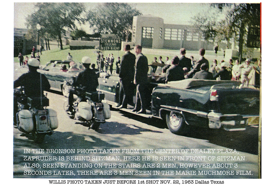 Jfk Just Before 1st Shot Photograph By Willis Fine Art America 