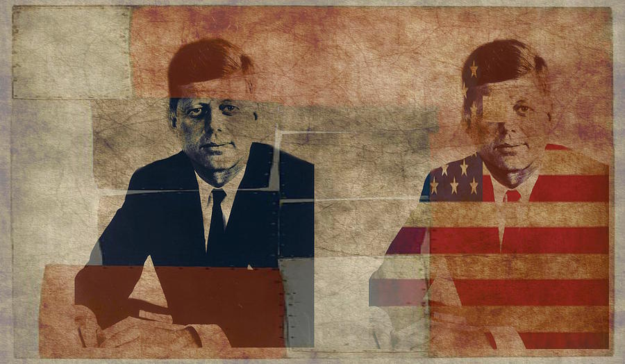 John F Kennedy Digital Art - JFK - The Sound Of Silence by Paul Lovering