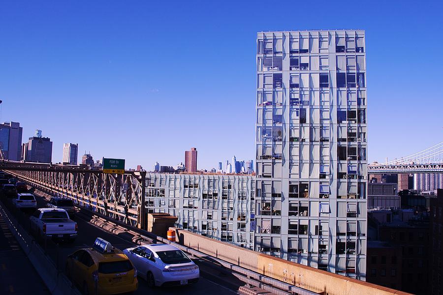Crossing the Brooklyn Bridge Photograph by Montez Kerr