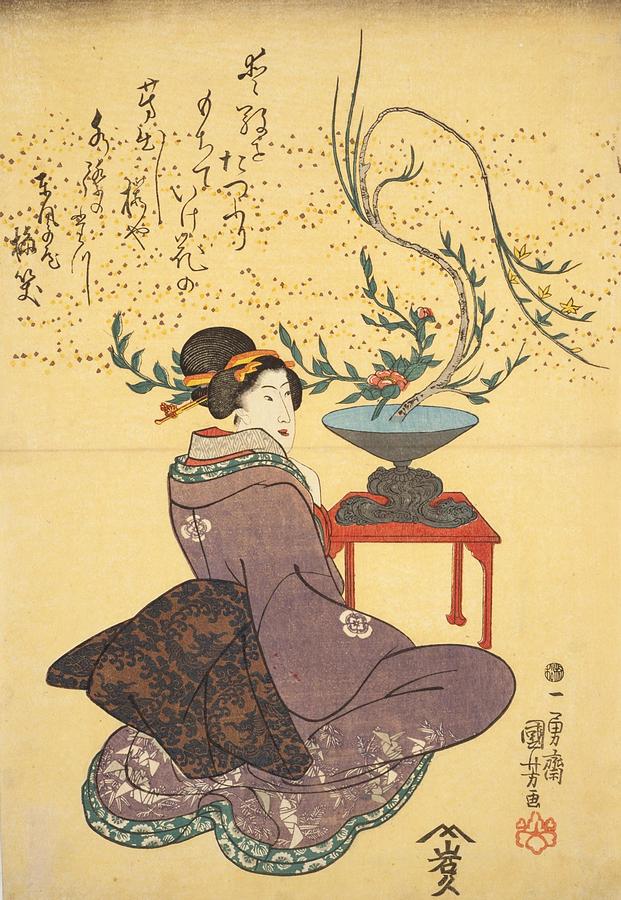 Jian Li Sashihua Ying Painting By Utagawakuniyoshi Fine Art America