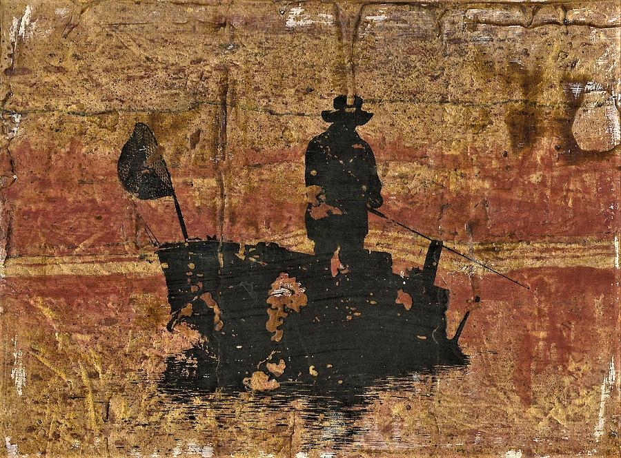 Jigging Painting - Jigging by Amanda Bielby Jigging Painting - Jigging by Amanda Bielby