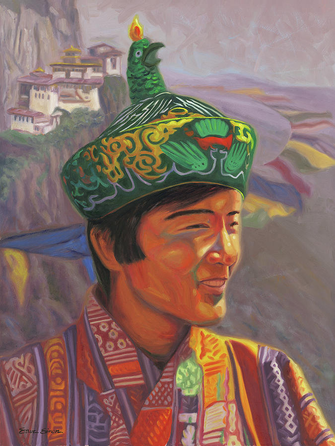 Jigme Singye Wangchuck Painting