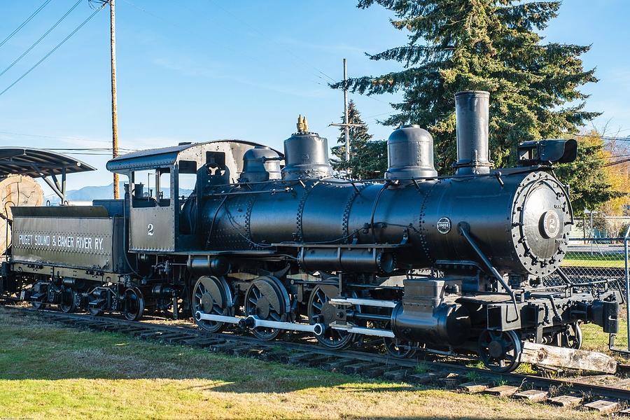 Jigsaw Puzzle Loco No 2 in Sedro-Woolley Photograph by Tom Cochran