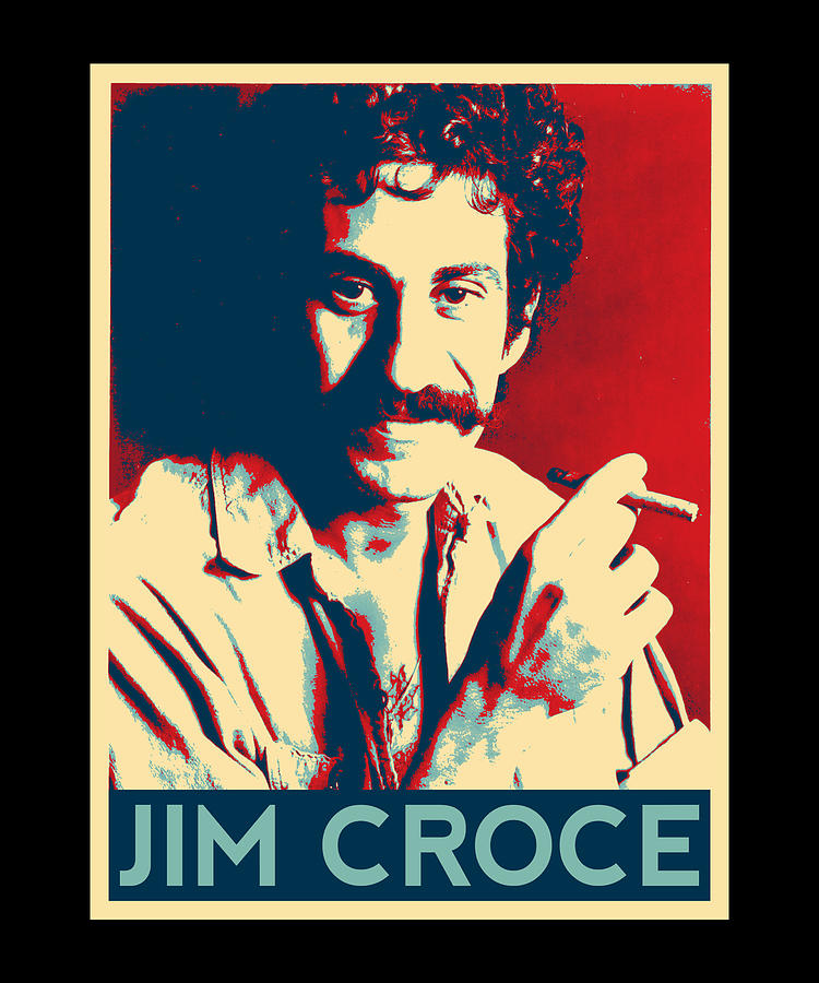 Jim Croce Pop Art Vintage Digital Art By Cynthia Pottorff - Pixels