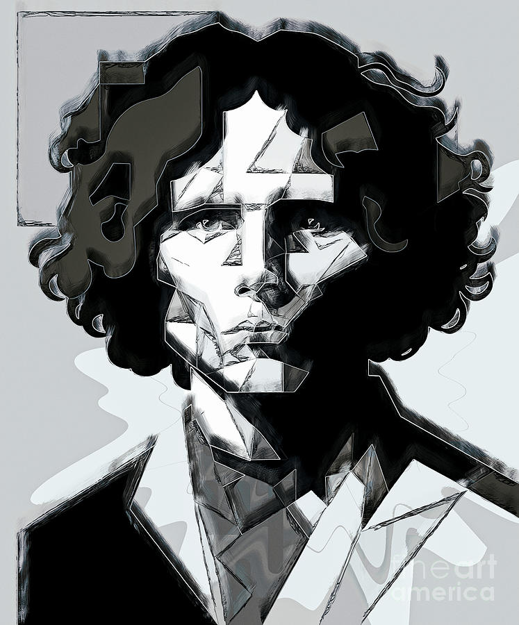 Jim Morrison - The Doors - 00462 Digital Art by Philip Preston