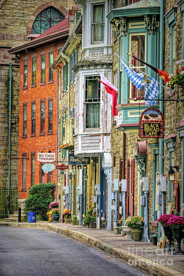 Jim Thorpe City in Pennsylvania  Photograph by Chuck Kuhn