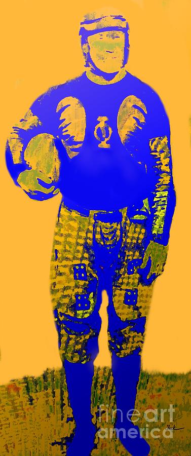 Thorpe Painting - Jim Thorpe by Jack Bunds Thorpe Painting - Jim Thorpe by Jack Bunds
