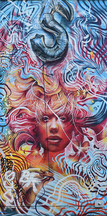 Jim Vision Mural London Closest Photograph by Weston Westmoreland