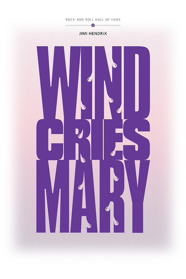 Jimi Hendrix - Wind Cries Mary Digital Art by David Davies