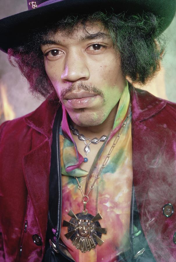 Jimmi Hendrix 1968 Photograph by David Mongomery - Fine Art America