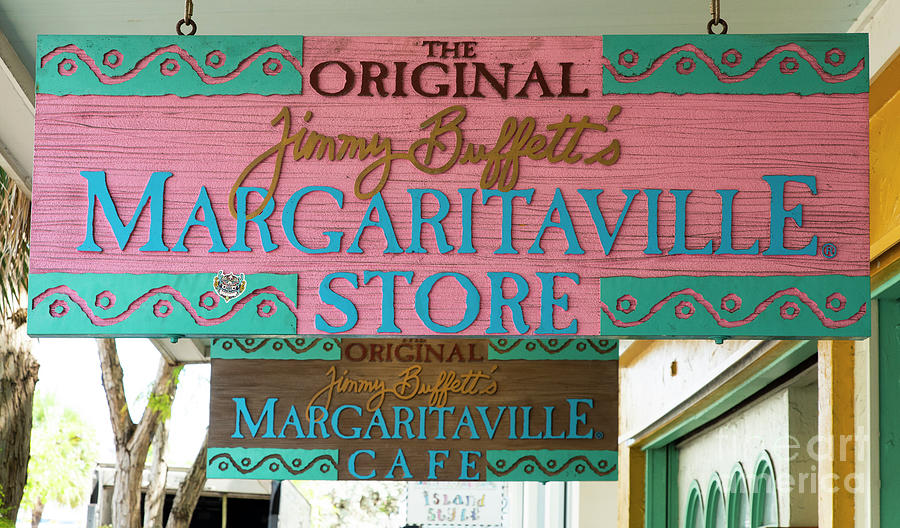 Jimmy Buffetts Margaritaville Key West Florida Photograph by Wayne Moran