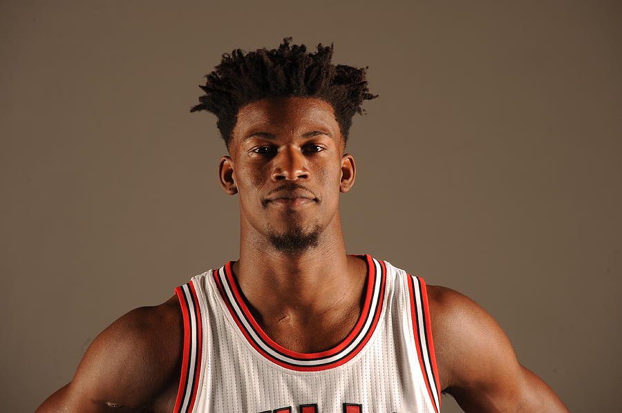 Jimmy Butler Photograph by Randy Belice
