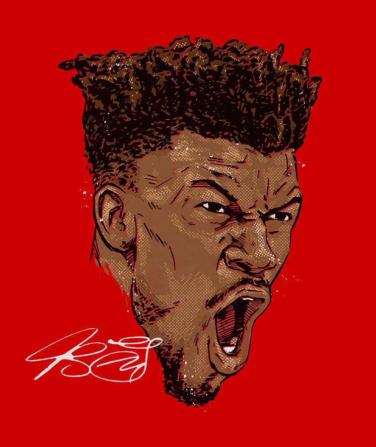 Jimmy Butler Scream Digital Art By Kelvin Kent Pixels