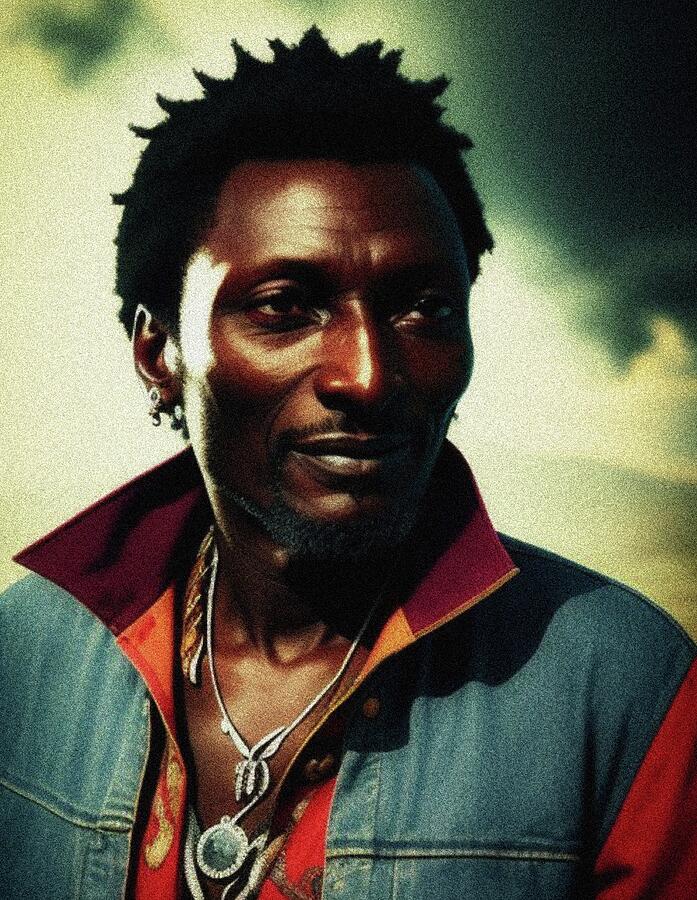 Music Photograph - Jimmy Cliff, Music Star by Esoterica Art Agency
