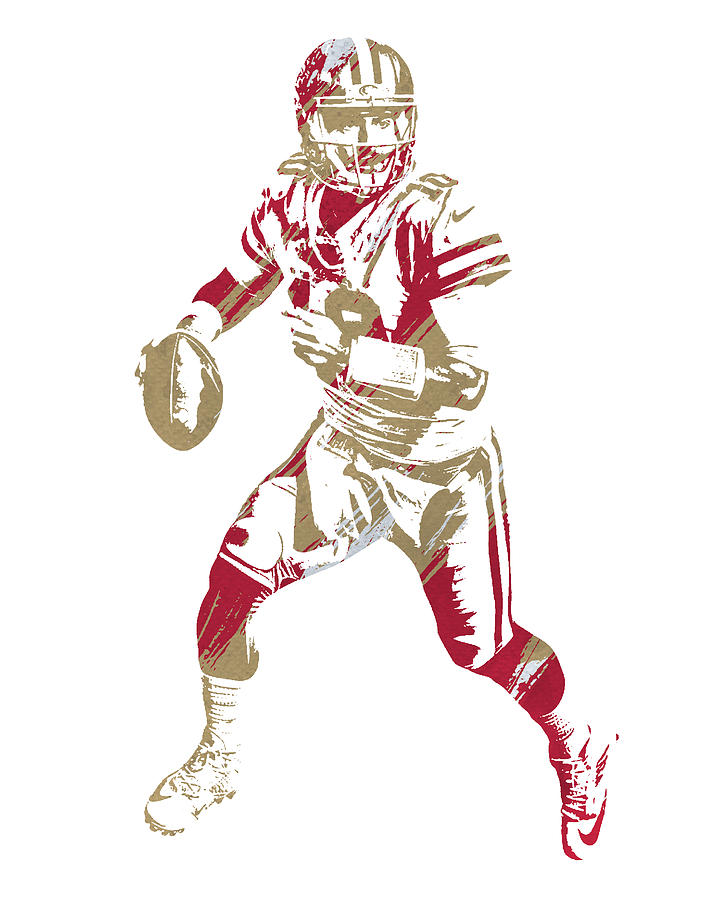 2020 Mosaic Football Stained Glass #SG9 Jimmy Garoppolo