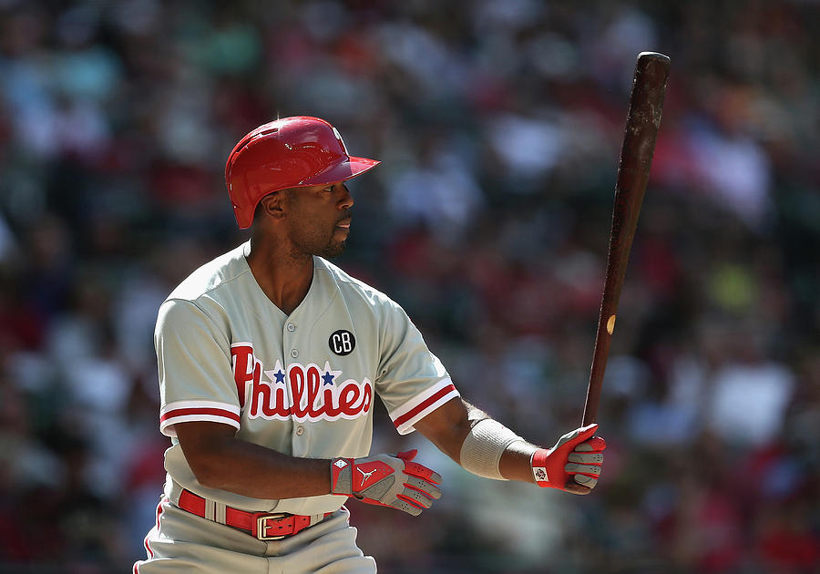 Jimmy Rollins Photograph by Christian Petersen