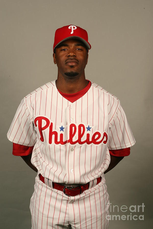 Jimmy Rollins Photograph by Robbie Rogers