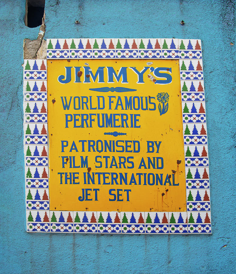 Jimmys World Famous Perfumerie, Tangier Morocco 2017 Photograph by Michael Chiabaudo