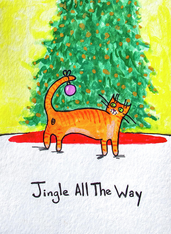 Jingle All The Way Painting by Jean Haynes
