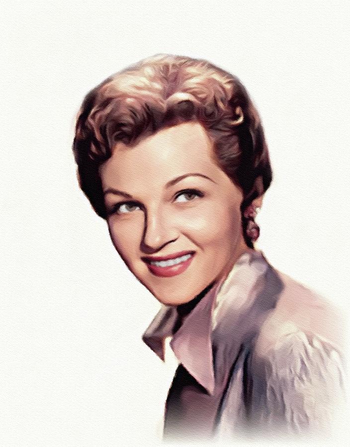 Jo Stafford, Music Star Painting by John Springfield - Fine Art America