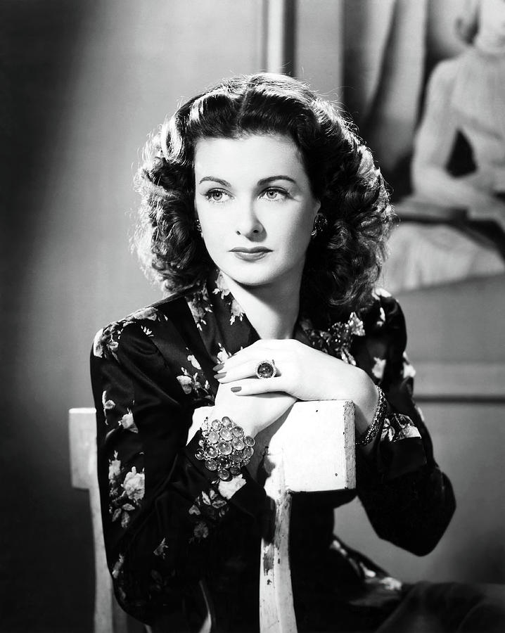 JOAN BENNETT in THE WOMAN ON THE BEACH -1947-, directed by JEAN RENOIR. Photograph by Album