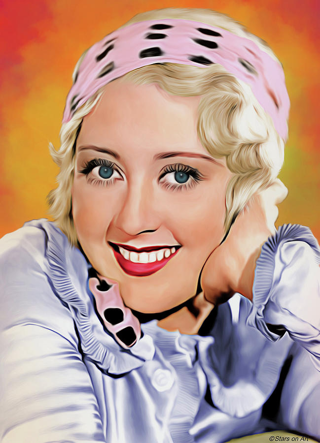 Joan Blondell Digital Art - Joan Blondell illustration by Movie World Posters