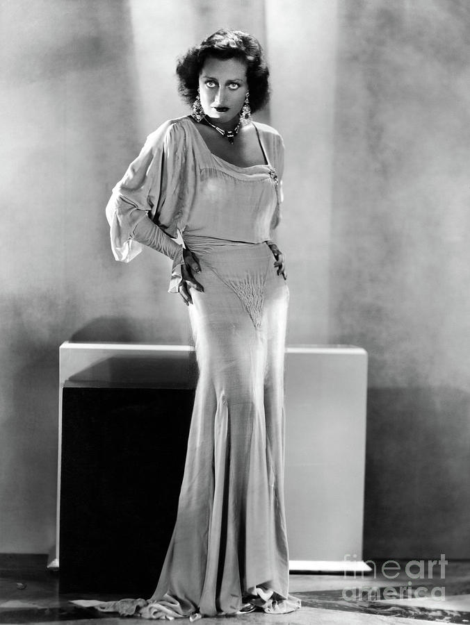 Joan Crawford - Early George Hurrell Photograph by Sad Hill - Bizarre Los Angeles Archive