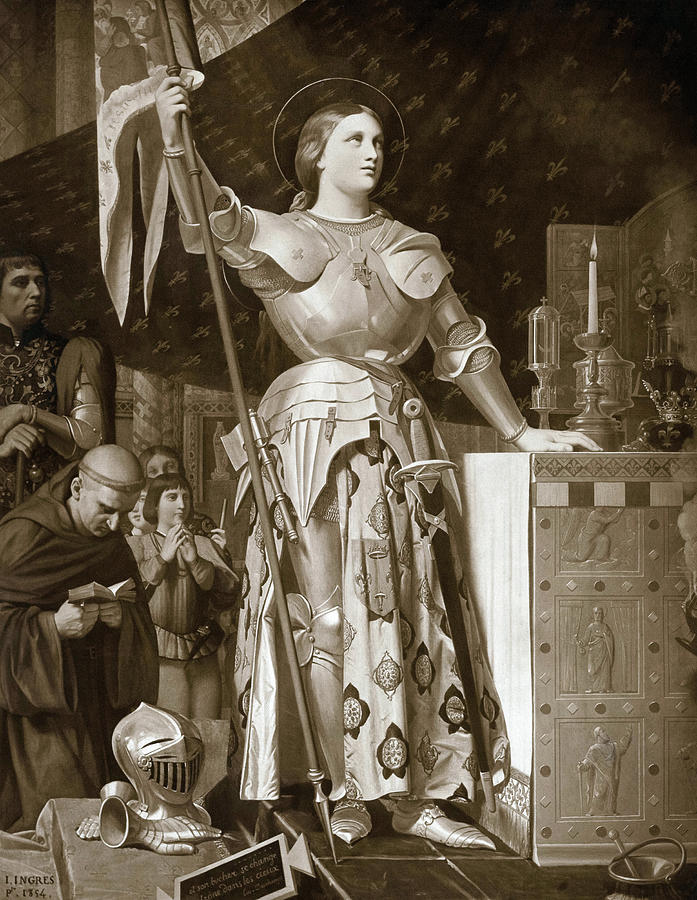 Joan of Arc at the Coronation of Charles VII, 1854