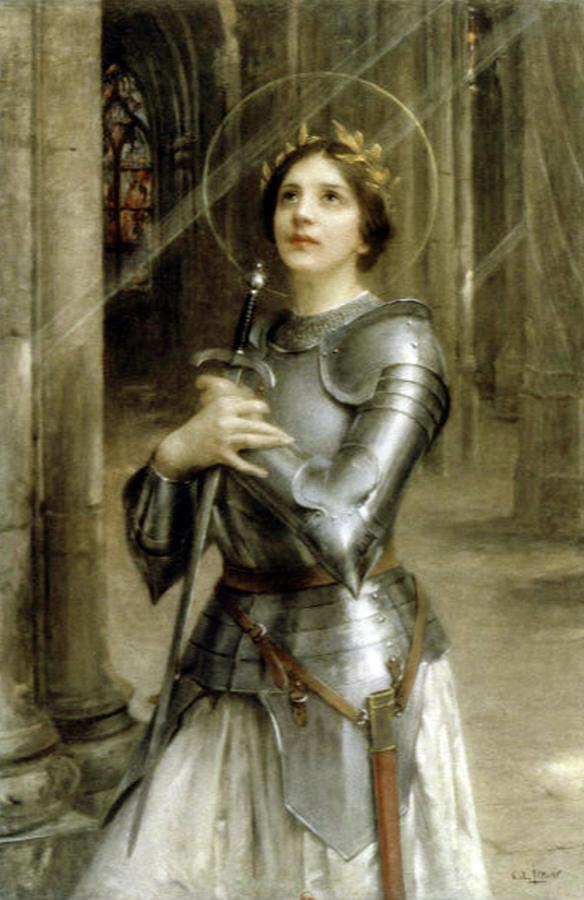 Joan Digital Art - Joan of Arc. By Charles-Amable Lenoir. by Tom Hill
